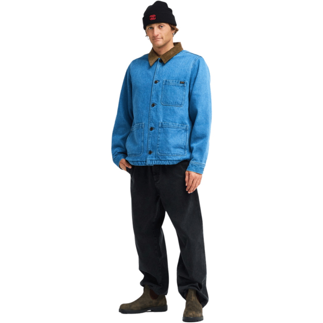 2026 Billabong Mens Chore Jacket EBYJK00150 - Bleach